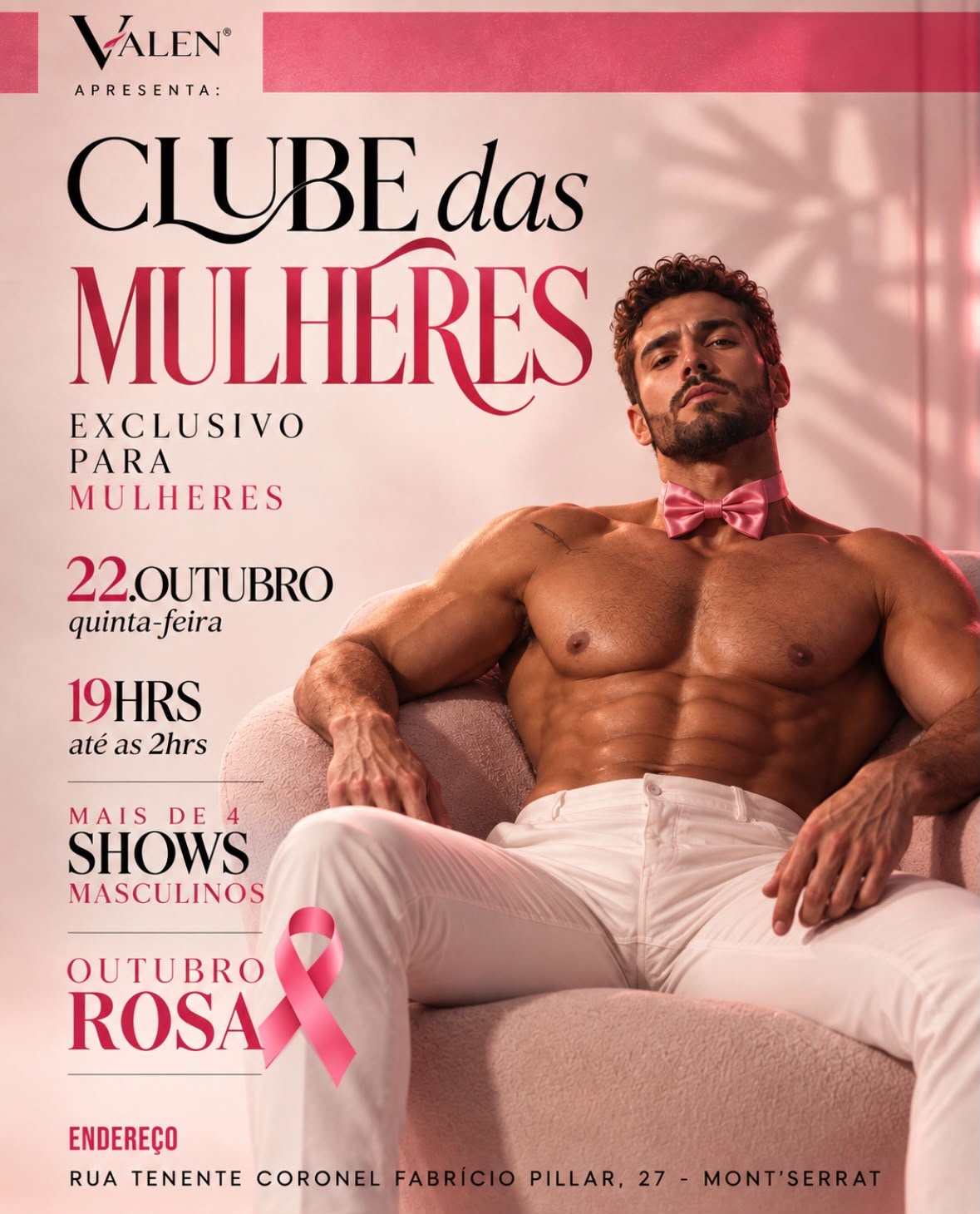 QUI.22/10l Clube das Mulheres - Porto Alegre, RS