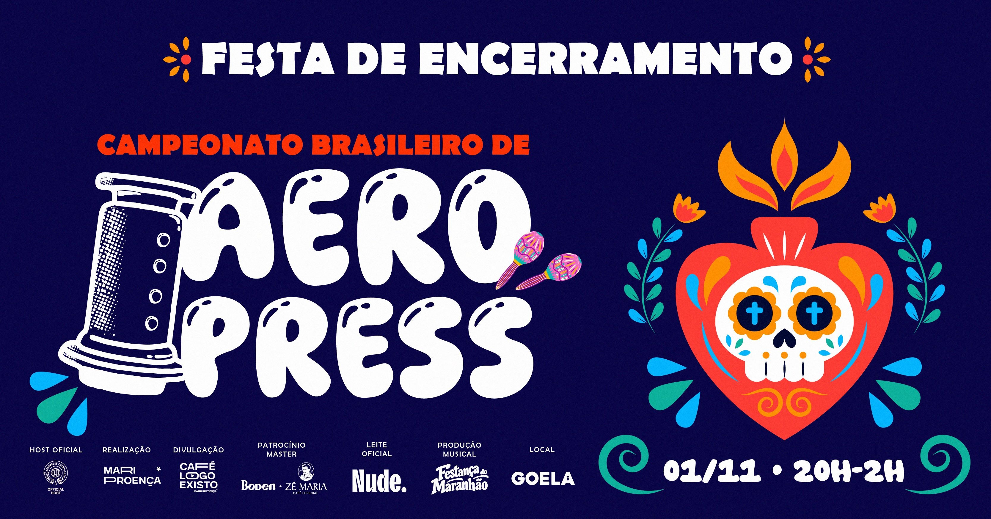 Festa Campeonato Brasileiro de Aeropress 2026 - São Paulo, SP