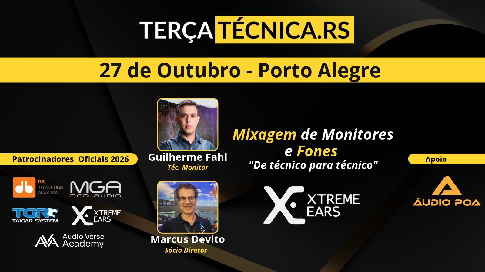 来源图片 — Terça Técnica RS - 27 Outubro - Porto Alegre