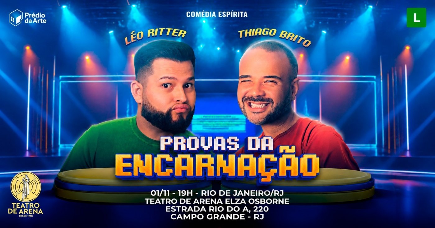 Bild der Quelle — LÉO RITTER E THIAGO BRITO - SHOW DE COMÉDIA EM CAMPO GRANDE!