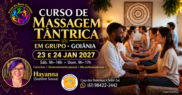 Imagem do evento Curso de Massagem Tântrica em Grupo em Goiânia