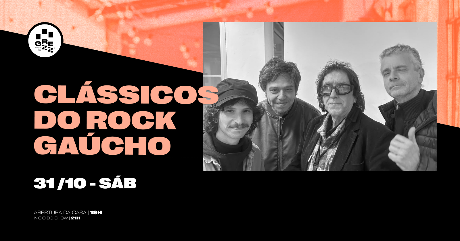 Clássicos do Rock Gaúcho - Porto Alegre, RS