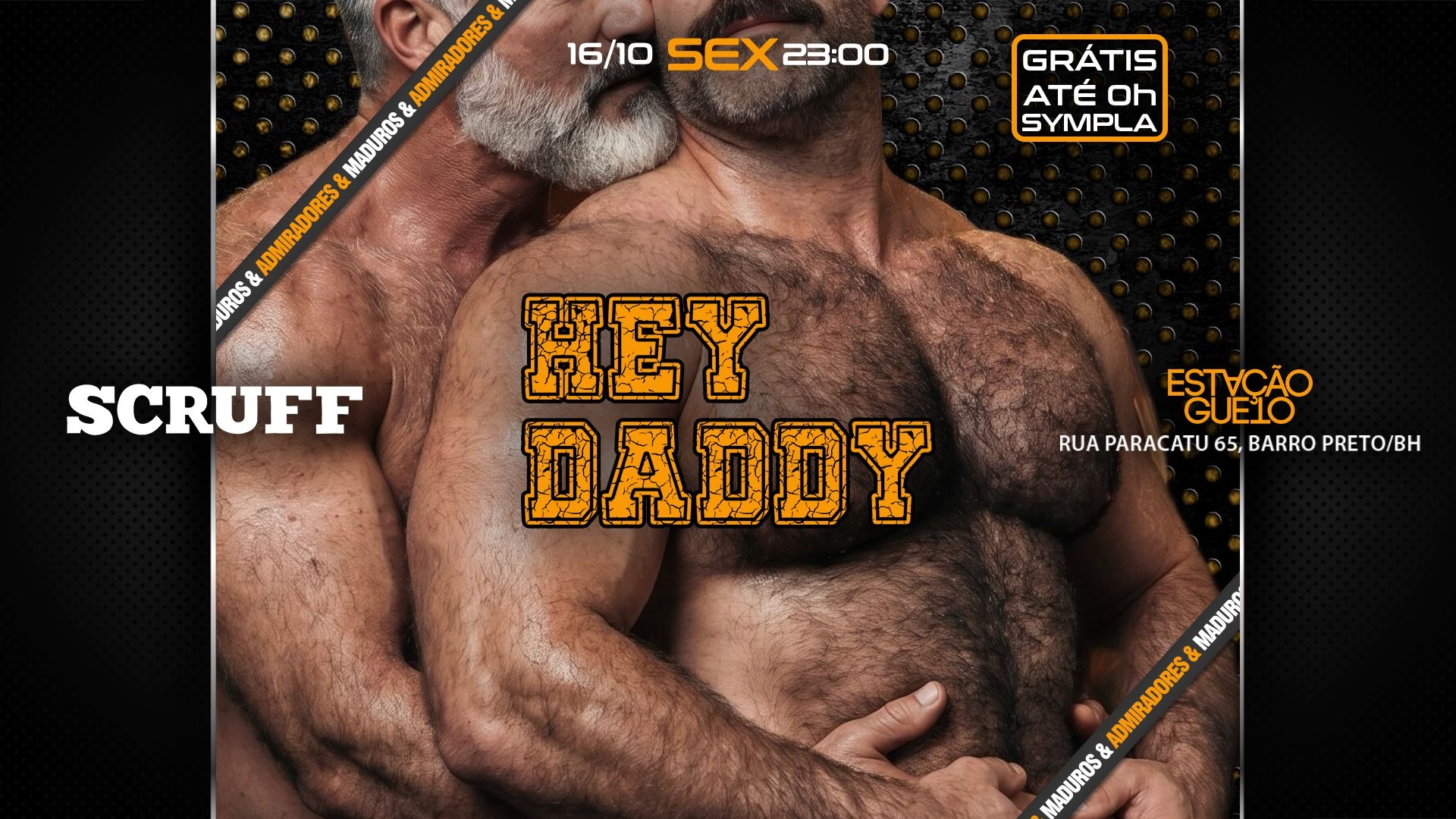 HEY DADDY 16/10 | OFF ATÉ 0h* | no GUETO - Belo Horizonte, MG