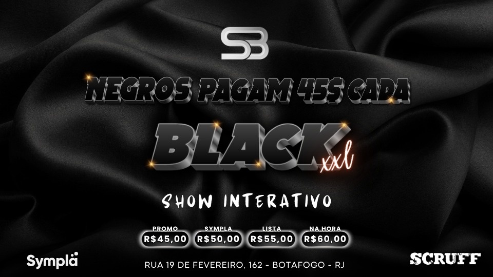 SB - TERCA BLACK XXL