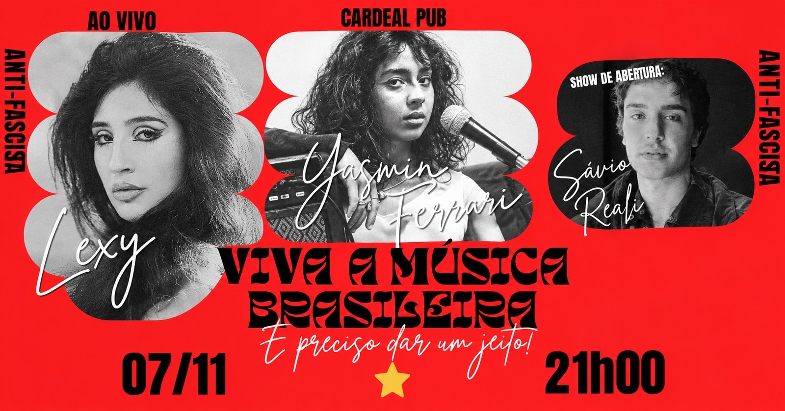 Viva a Música Brasileira|LEXY - Yasmin Ferrari - Sávio Reali - São Paulo, SP