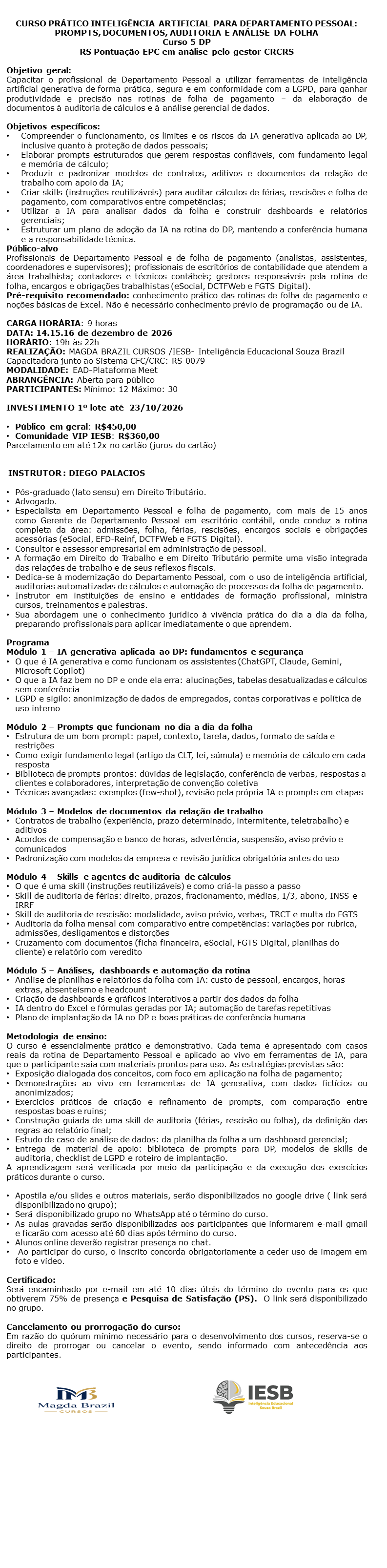 Imagem 1 da descrição do evento