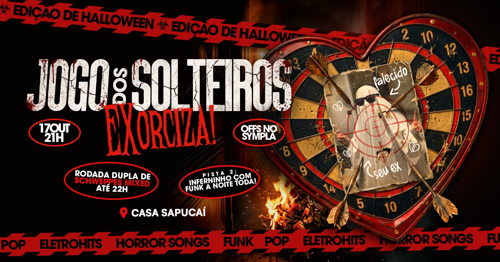 JOGO DOS SOLTEIROS // EXorciza! - Belo Horizonte, MG