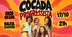 来源图片 — Cocada Progressista - Coco da Lua e Baleia Soundsystem