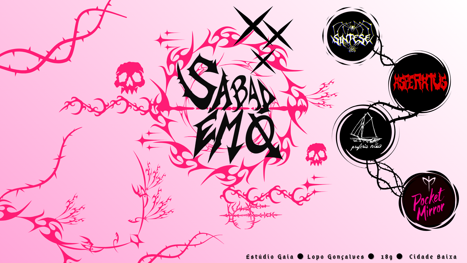 SabadEMO em Porto Alegre - 17/10 - Porto Alegre, RS