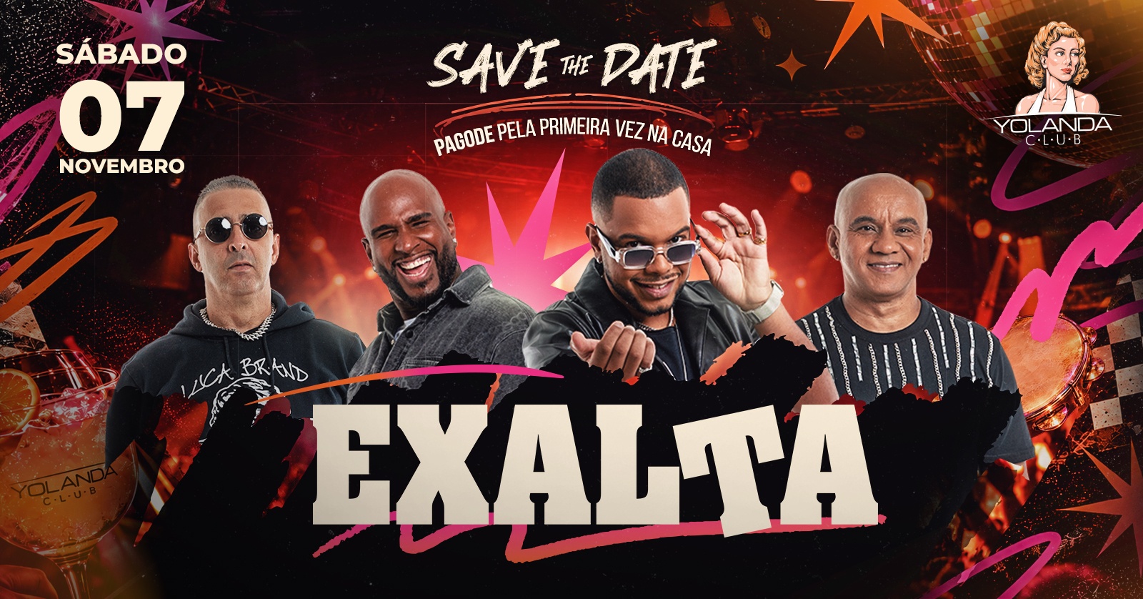 EXALTA no YOLANDA CLUB! - Sorocaba, SP