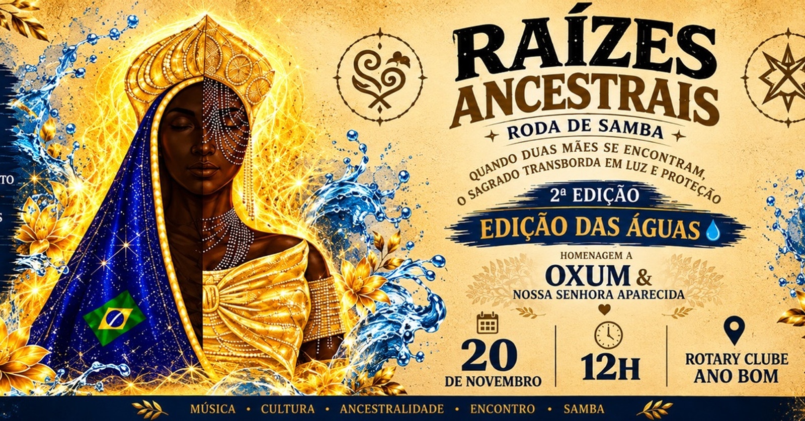 Roda de Samba Raízes Ancestrais - Edição das Águas - Barra Mansa, RJ