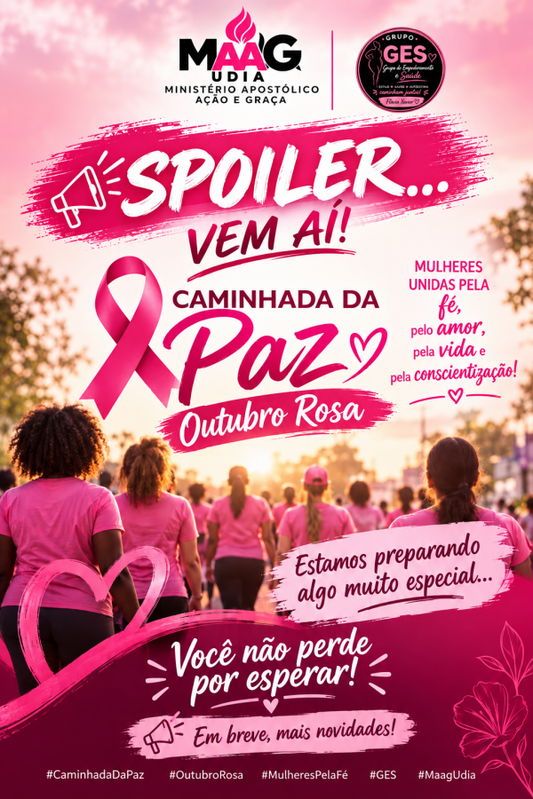 Imagem do evento Outubro Rosa caminhada da Paz