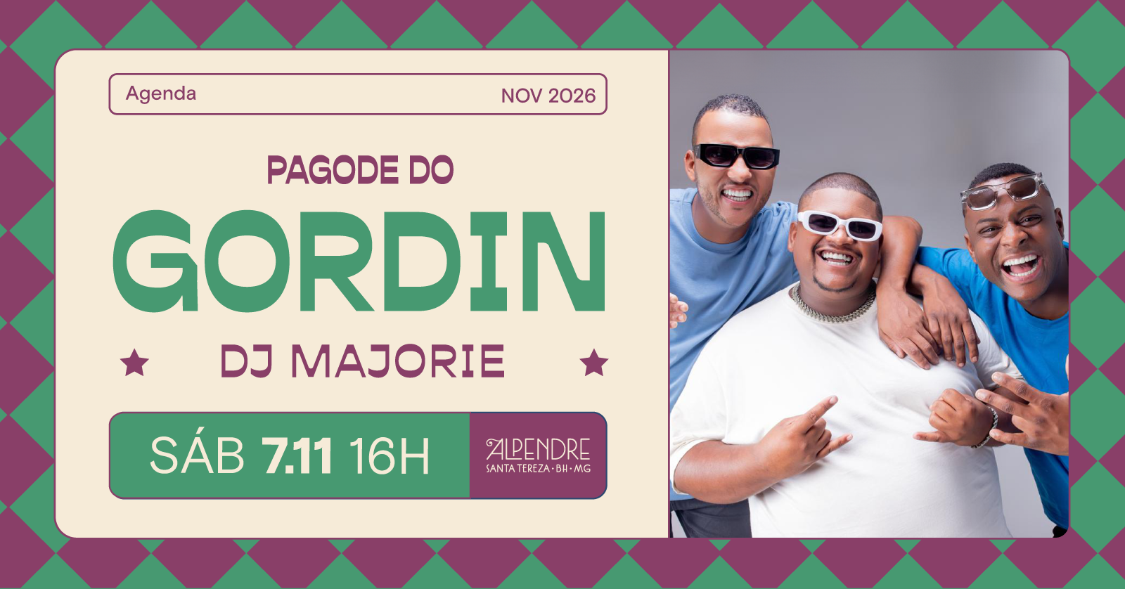 Pagode do Gordin - Belo Horizonte, MG