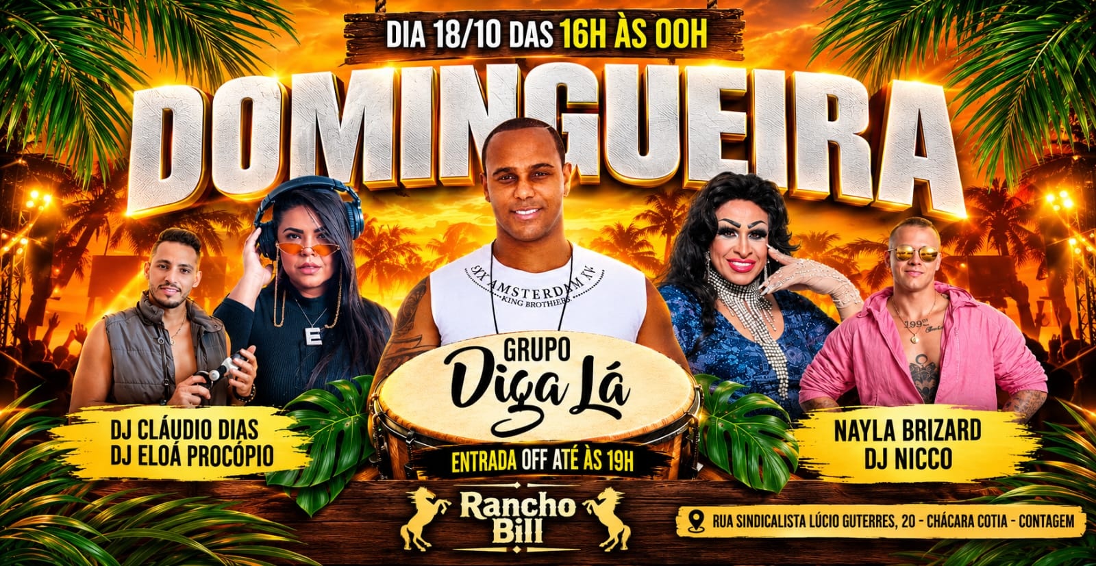 DOMINGUEIRA RANCHO BILL - Belo Horizonte, MG