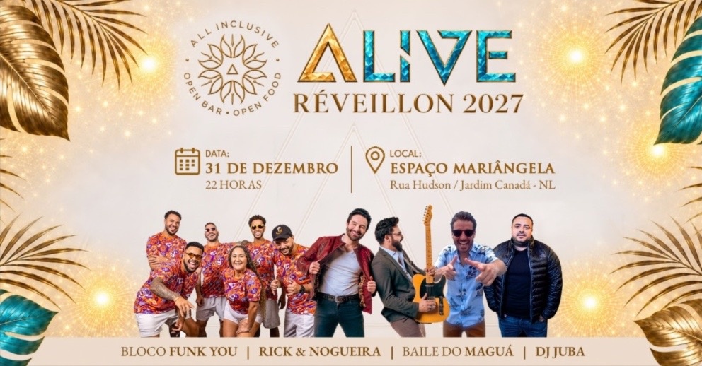 REVEILLON ALIVE 2027 - Nova Lima, MG