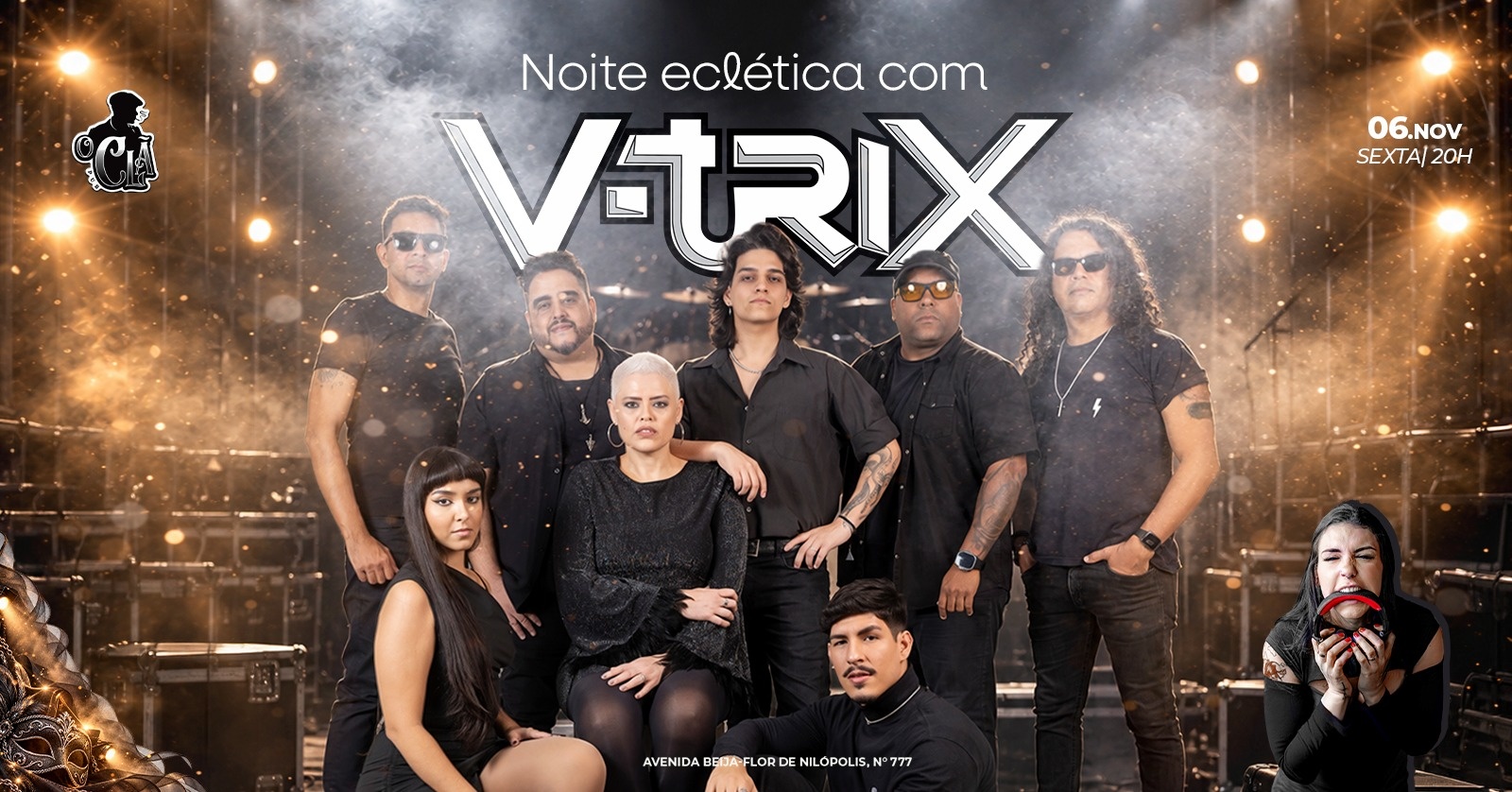 NOITE ECLÉTICA NO O CLÃ PUB - Nilópolis, RJ