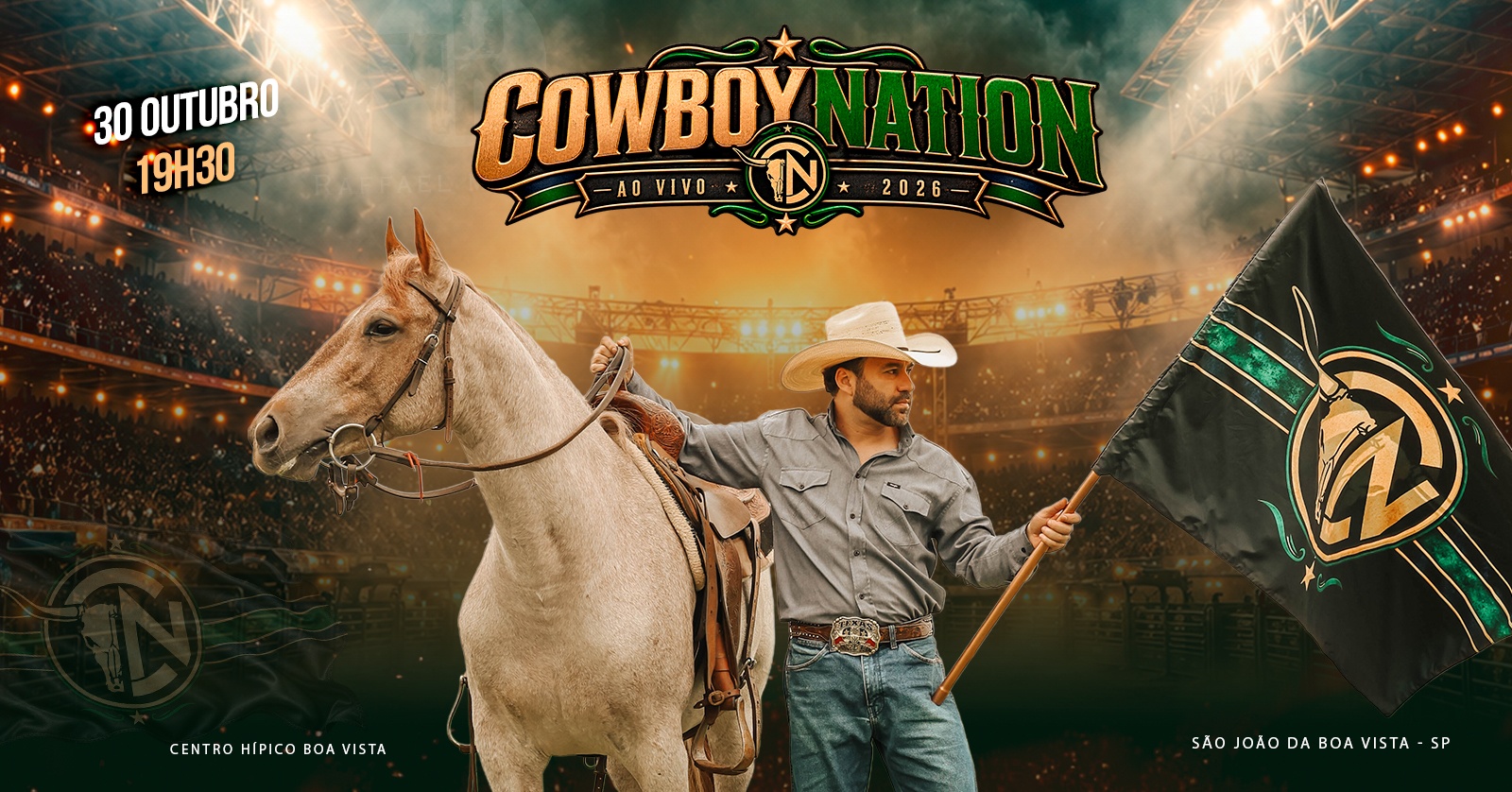 Gravação DVD - Cowboy Nation | Raffael Marques