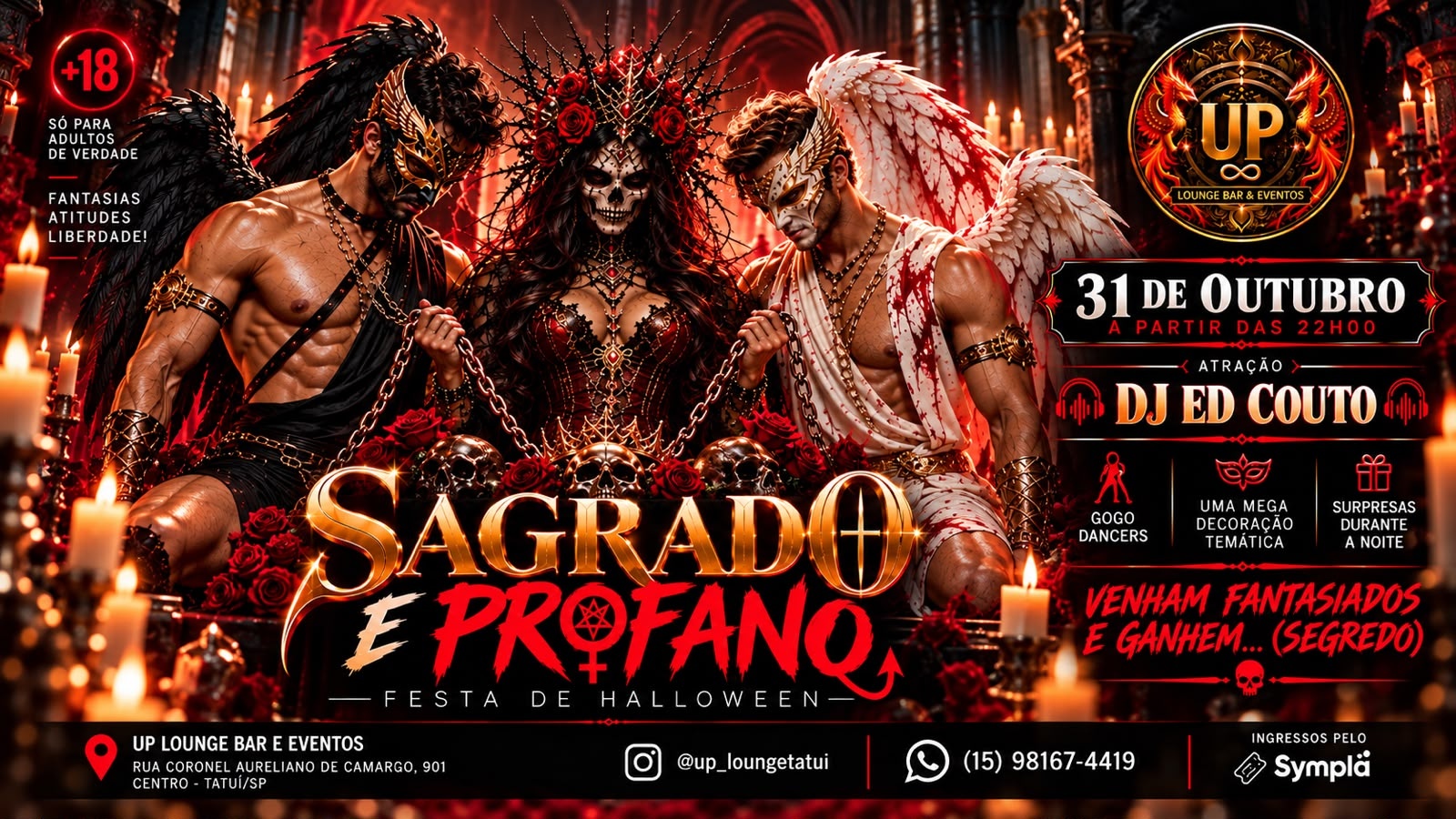 Halloween da UP - Sagrado e Profano - Tatuí, SP