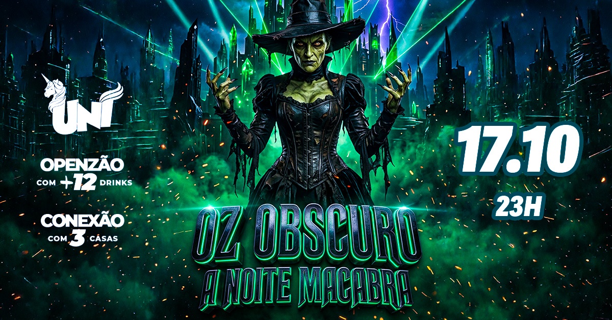 HALLOWEEN UNI: A Noite Macabra (OpenBar) - São Paulo, SP