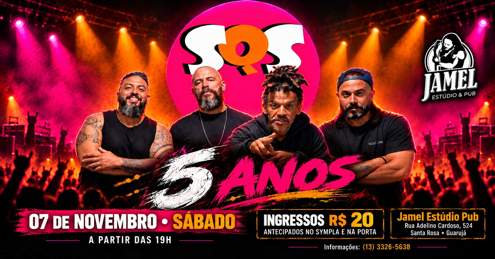 Aniversário de 5 Anos Sqs em Guarujá