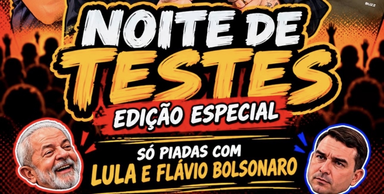 NOITE DE TESTES - EDIÇÃO ESPECIAL | 14/Out QUA 20h