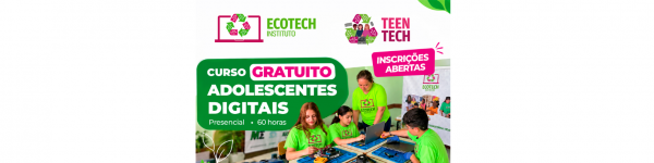 Imagem do evento Ecotech- Aula Inaugural- Adolescentes Digitais- Dia 09/Nov-15h