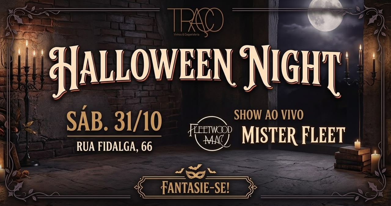 Halloween Night - Show Mister Fleet + Festa - São Paulo, SP