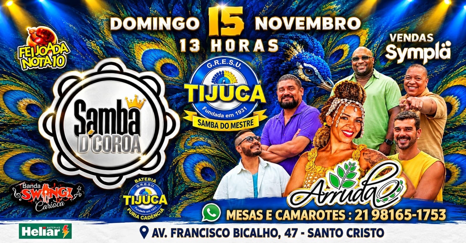 Samba do mestre - Feijoada Nota 10 - Rio de Janeiro, RJ