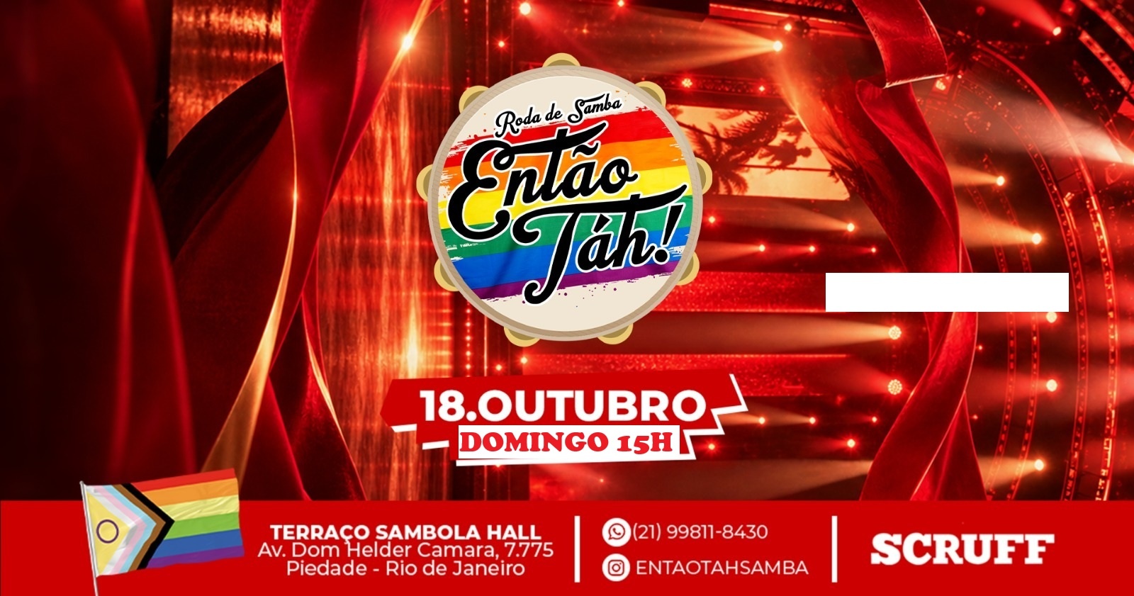 ENTÃO TAH! - RODA DE SAMBA LGBTQIAPN+ - Rio de Janeiro, RJ