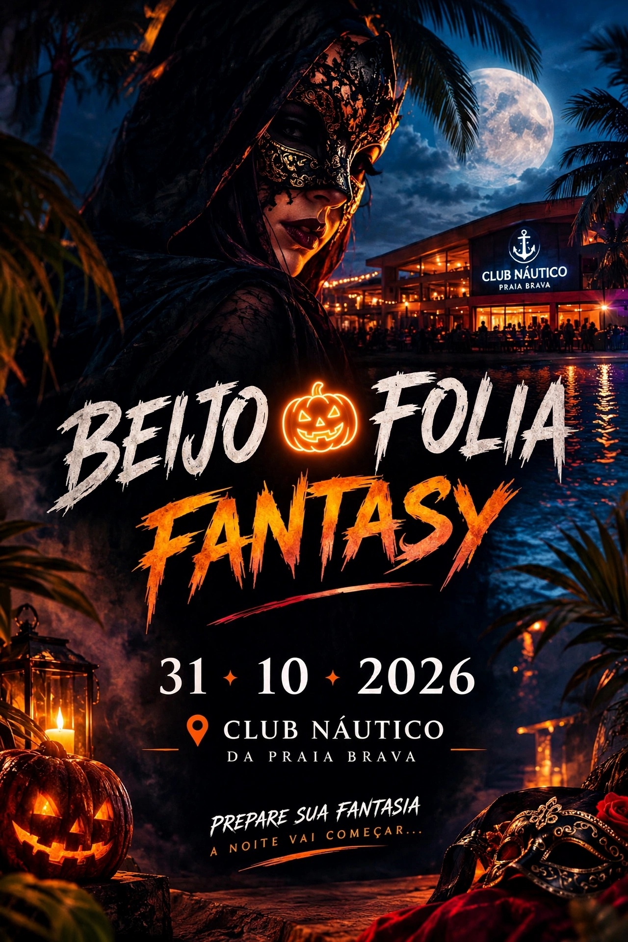 Beijo folia Fantasy - Angra dos Reis, RJ