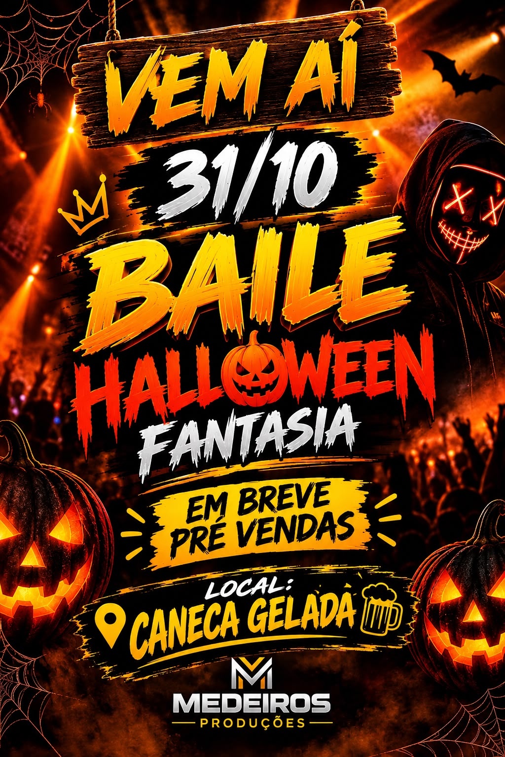 Baile Halloween - Ituverava, SP