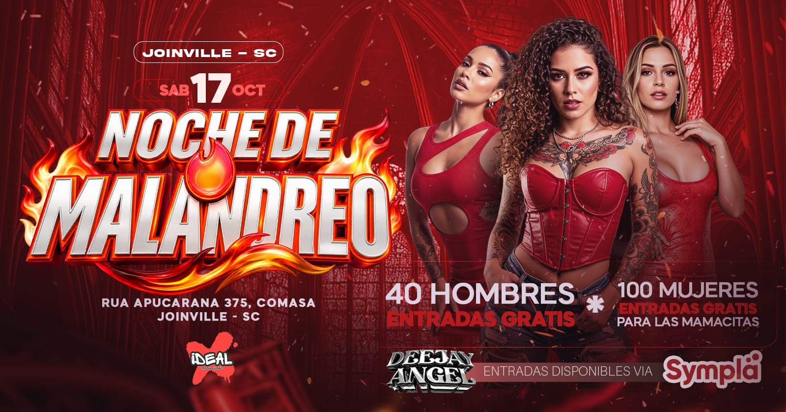 Noches Malandreo en Joinville - Joinville, SC