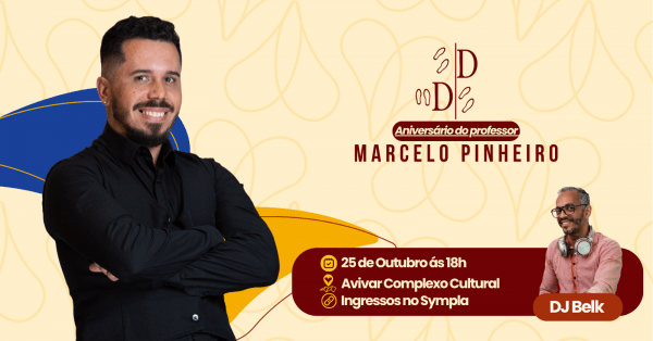 Imagem do evento Domingo de Dança - Aniversário do Professor Marcelo Pinheiro (25 de Outubro)