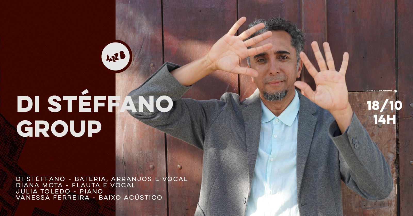 DI STÉFFANO GROUP no JazzB (DOMINGO 18/OUT/26)