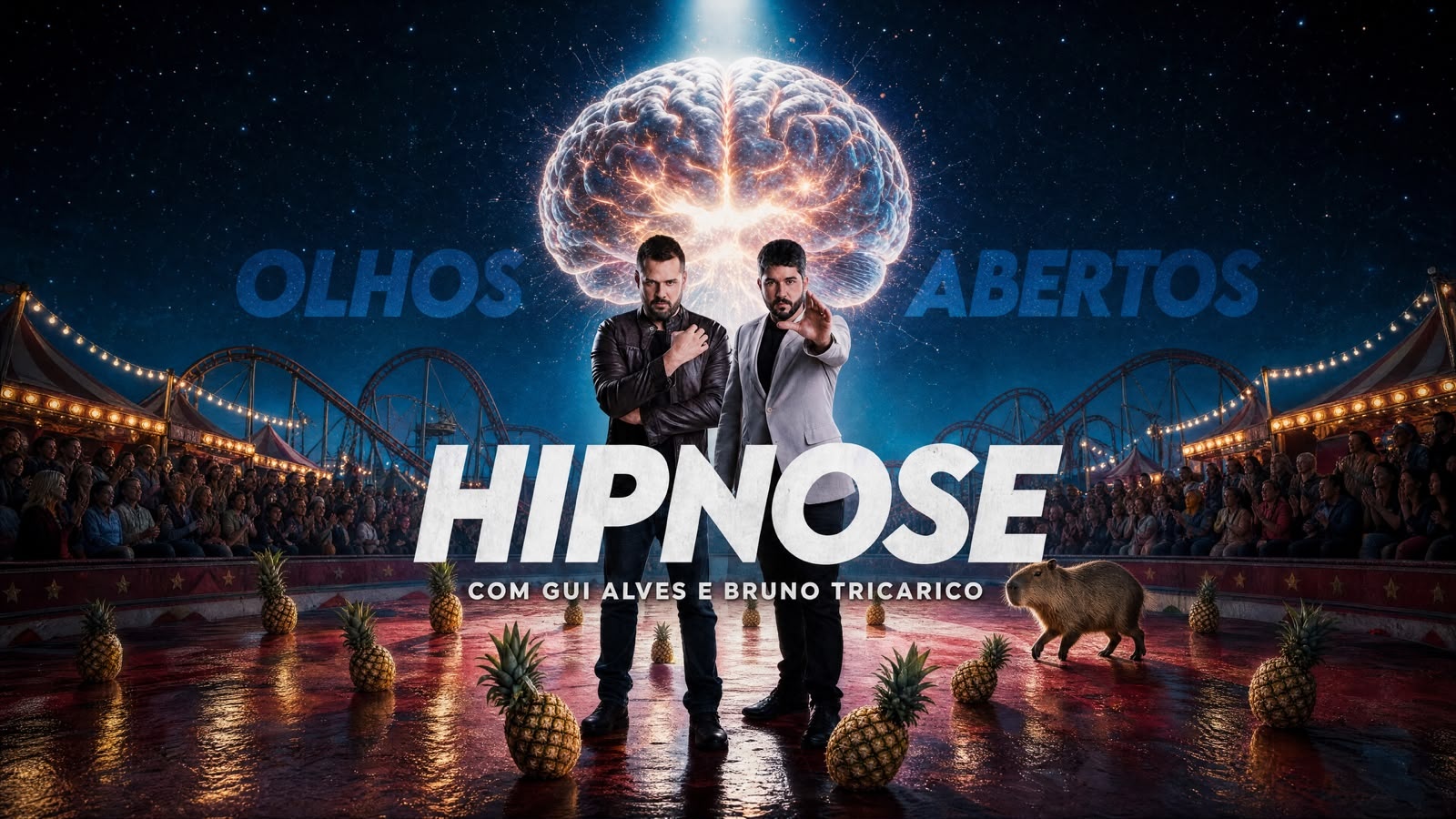 Olhos Abertos - Hipnose Cômica