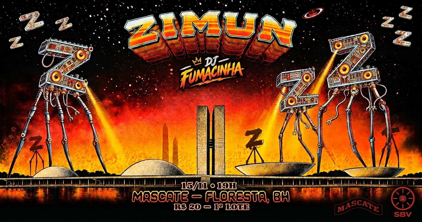 Zimun ao vivo. - Belo Horizonte, MG