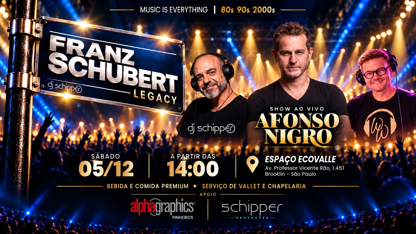 Franz Schubert Legacy - 80s 90s 2000s - São Paulo, SP