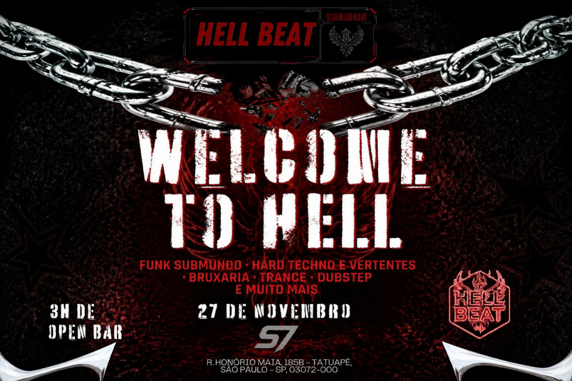 HELL BEAT 1° EDIÇÃO - São Paulo, SP