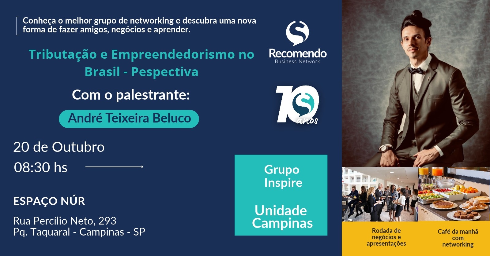 Recomendo Campinas - Grupo Inspire - Mais que Networking, uma comunidade de sucesso!