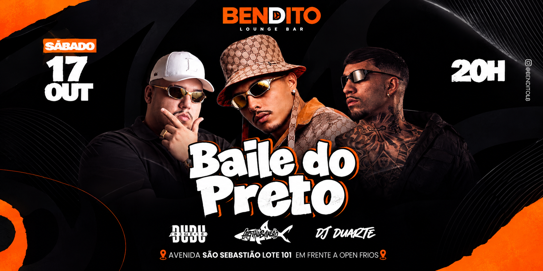 BAILE DO PRETO NO BENDITO