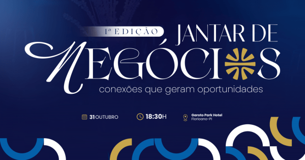 Imagem do evento 1ª EDIÇÃO JANTAR DE NEGÓCIOS - CONEXÃO PREVIDENCIÁRIO