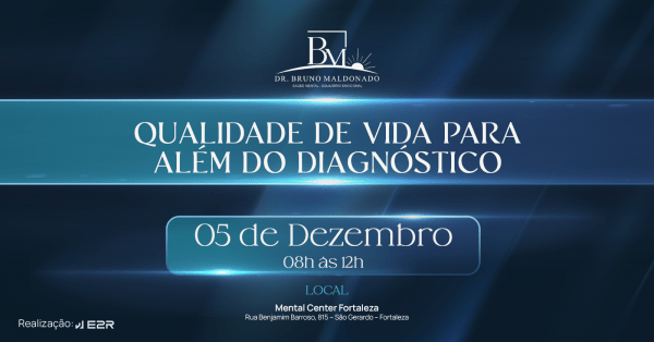 Imagem do evento QUALIDADE DE VIDA PARA ALÉM DO DIAGNÓSTICO
