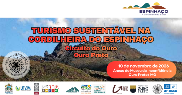 Imagem do evento Encontro Turismo Sustentável na Cordilheira do Espinhaço (Circuito do Ouro)