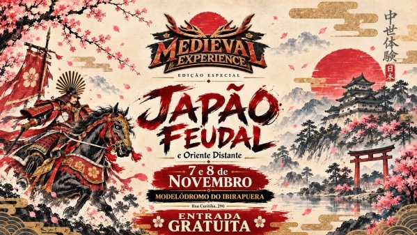 Imagem do evento Medieval Experience - Japão Feudal e Oriente Distante (Edição Especial)