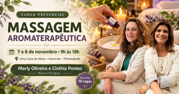 Imagem do evento Curso Massagem Aromaterapêutica
