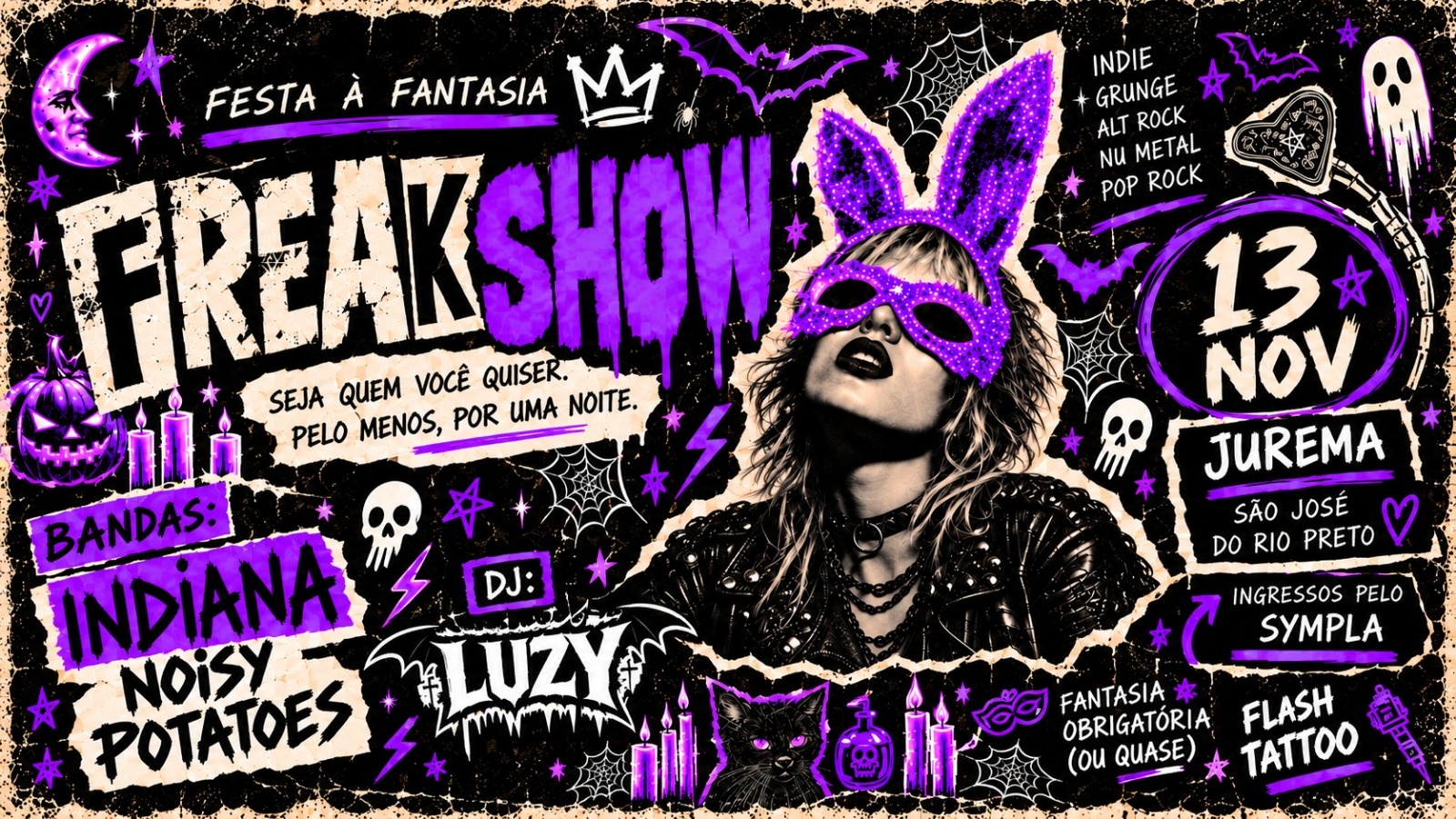 Freak Show - Festa à Fantasia - São José do Rio Preto, SP