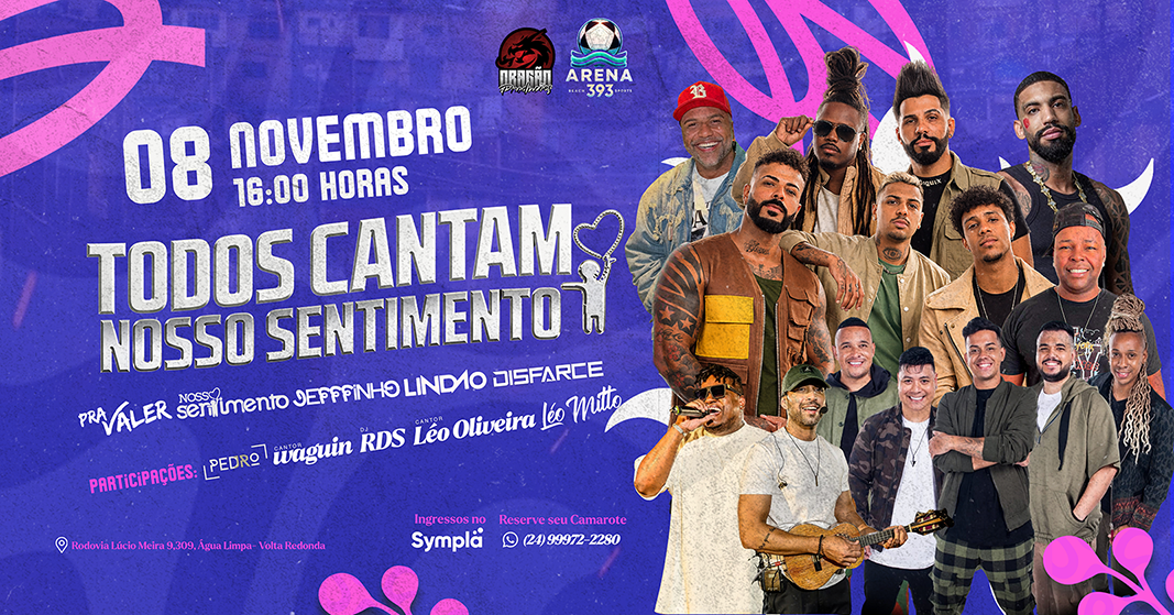 Todos cantam Nosso Sentimento - Volta Redonda, RJ
