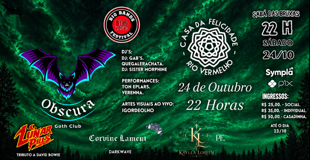 Obscura - Goth Club - Salvador, BA