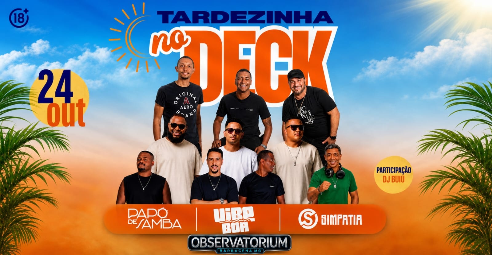 TARDEZINHA NO DECK - Barbacena, MG