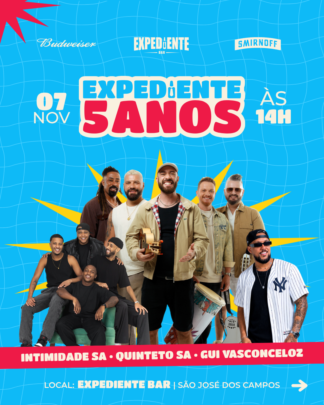 ANIVERSÁRIO EXPEDIENTE 5 ANOS - São José dos Campos, SP